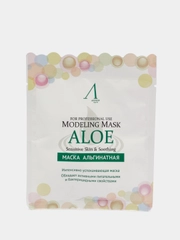 Маска для лица альгинатная с алоэ успокаивающая Aloe Modeling Mask ANSKIN, 25гр