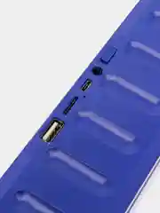 Синий колонка беспроводная KOLEER S813, портативная колонка, блютус колонка, bluetooth колонка