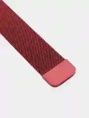 Красный ремешок Apple Watch 38 /40 /41, 42 /44 /45 мм миланское плетение (миланская петля)