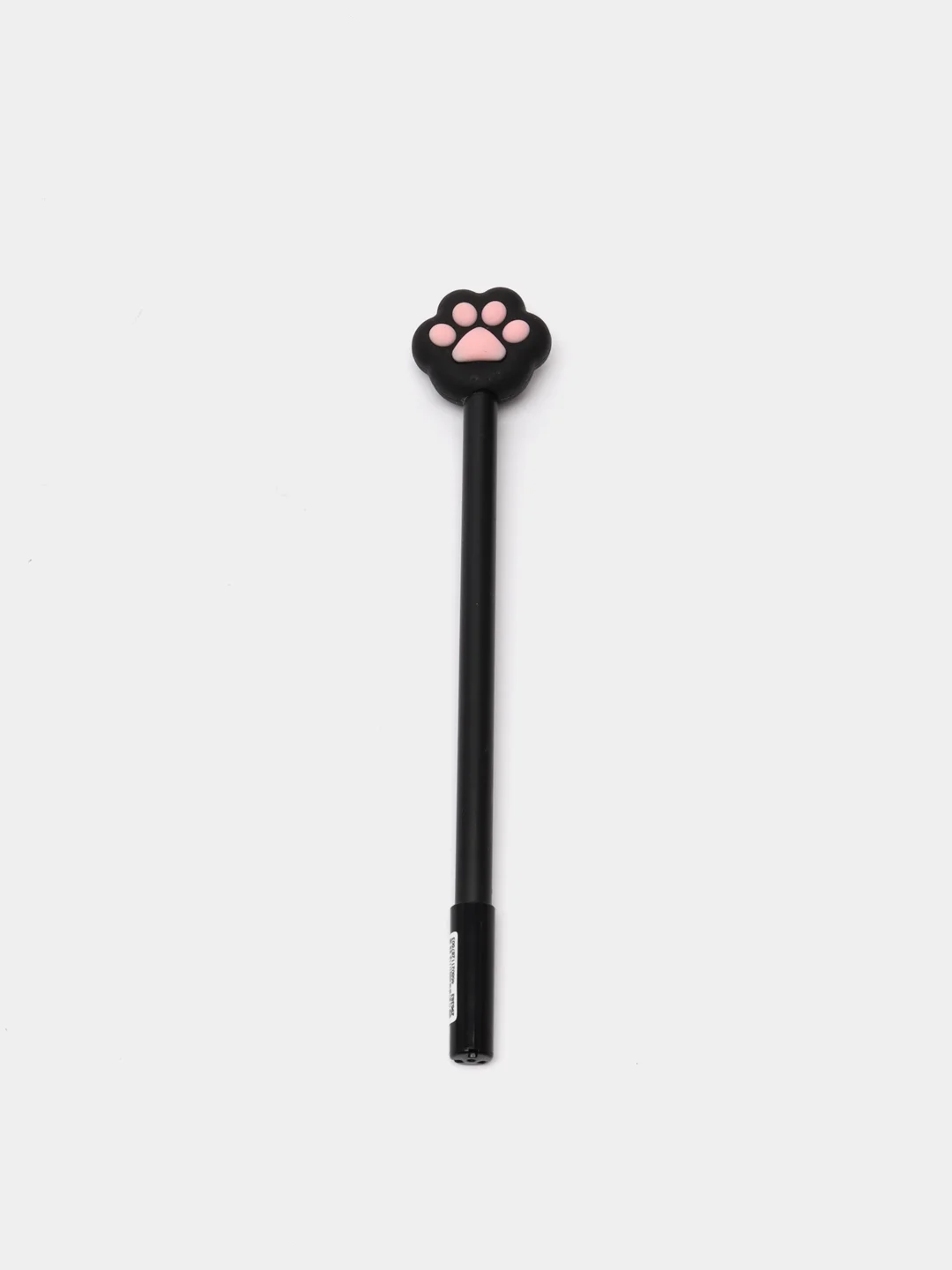 Черный ручка шариковая MESHU "Cute Paws" синяя