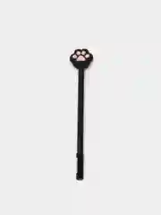 Черный ручка шариковая MESHU "Cute Paws" синяя