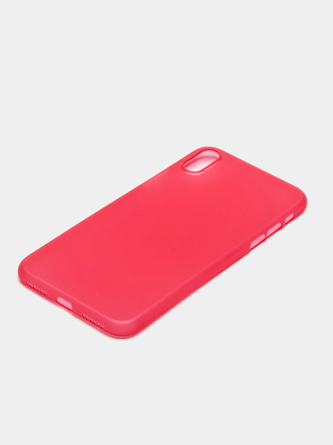 Красный чехол на iPhone 6, 6S, 7, 8, SE 2020, 7 Plus, 8 Plus, X, XS, XS Max, XR, 11, 11 Pro, 11 Pro Max, 12