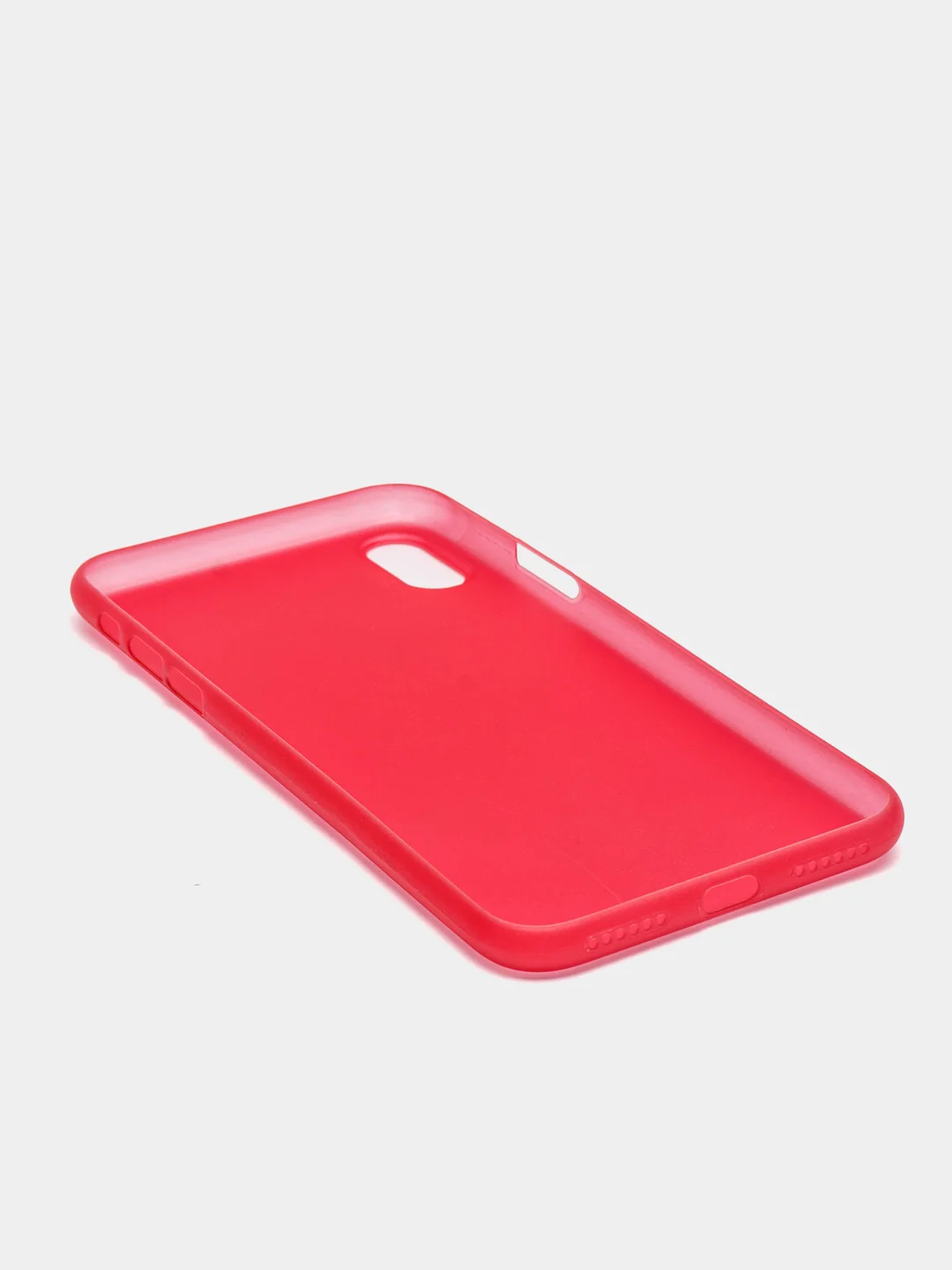 Красный чехол на iPhone 6, 6S, 7, 8, SE 2020, 7 Plus, 8 Plus, X, XS, XS Max, XR, 11, 11 Pro, 11 Pro Max, 12