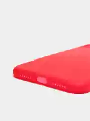 Красный чехол на iPhone 6, 6S, 7, 8, SE 2020, 7 Plus, 8 Plus, X, XS, XS Max, XR, 11, 11 Pro, 11 Pro Max, 12