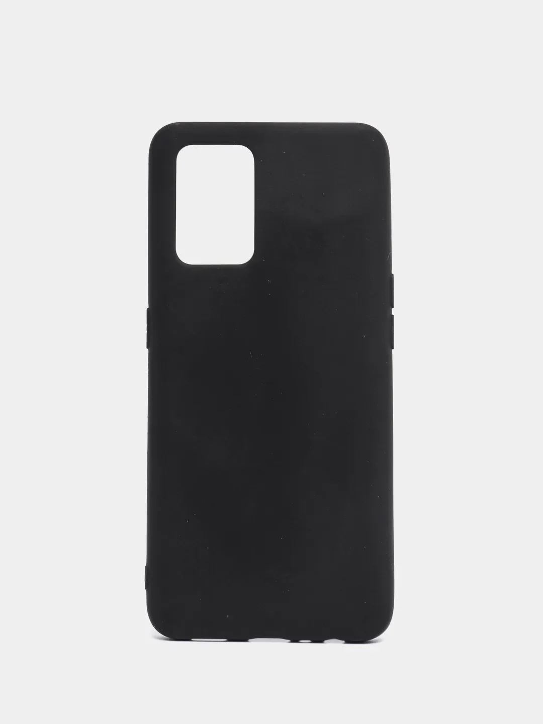 Чехол Oppo A74 4G силиконовый, черный, матовый