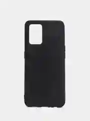 Чехол Oppo A74 4G силиконовый, черный, матовый