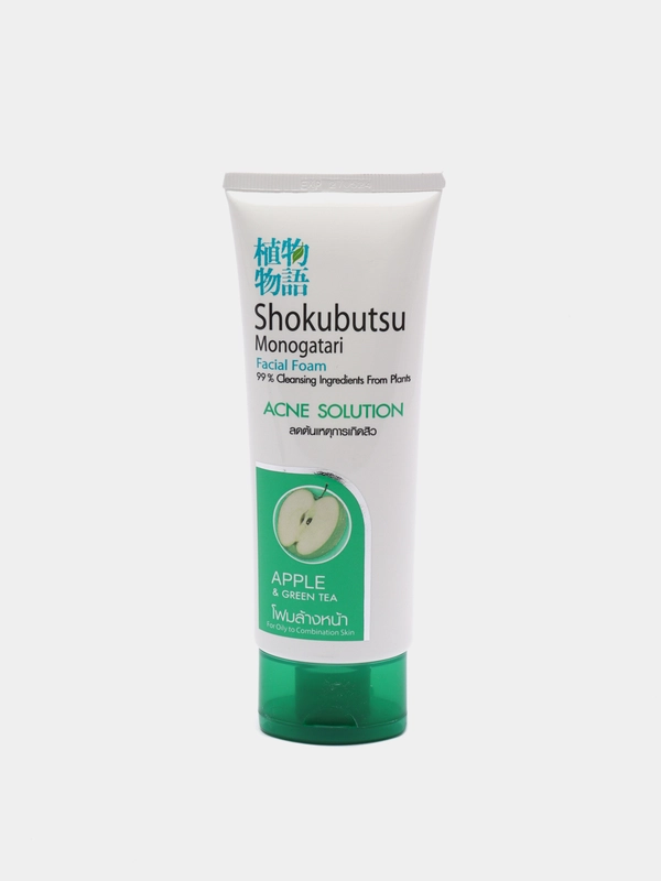 Lion Shokubutsu Пенка для лица от прыщей для жирной и комбиниров кожи Acne Solution 100 мл