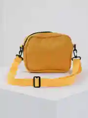 Желтый сумка маленькая холщовая кроссбоди
