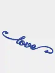 Надпись Love для декора и скрапбукинга, 10.3х2.3см
