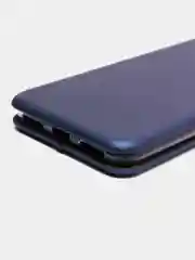 Синий чехол книжка Huawei Y6 2018 / Honor 7C / Honor 7A Pro / Y6 Prime, Хуавей У6 2018 (5,7")