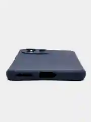 Темно-синий чехол Mi 11 Lite, Xiaomi 11 Lite 5G NE, Сяоми 11 Лайт 5G НЕ, силиконовый цветной матовый