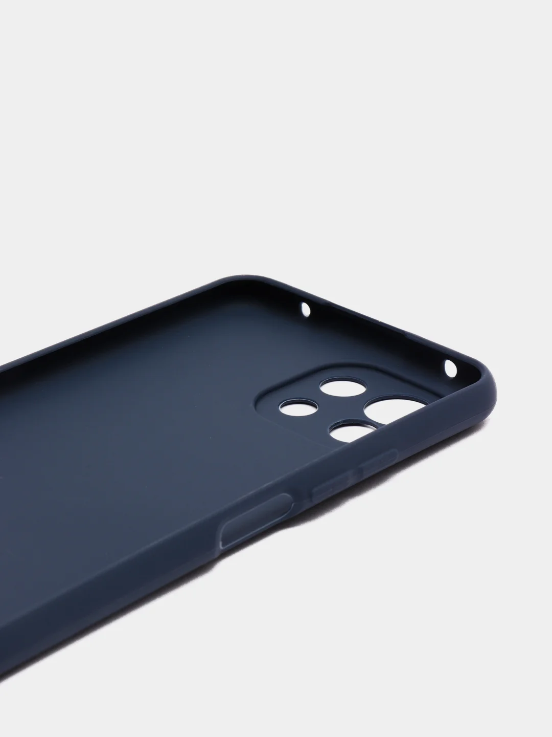 Темно-синий чехол Mi 11 Lite, Xiaomi 11 Lite 5G NE, Сяоми 11 Лайт 5G НЕ, силиконовый цветной матовый