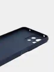 Темно-синий чехол Mi 11 Lite, Xiaomi 11 Lite 5G NE, Сяоми 11 Лайт 5G НЕ, силиконовый цветной матовый