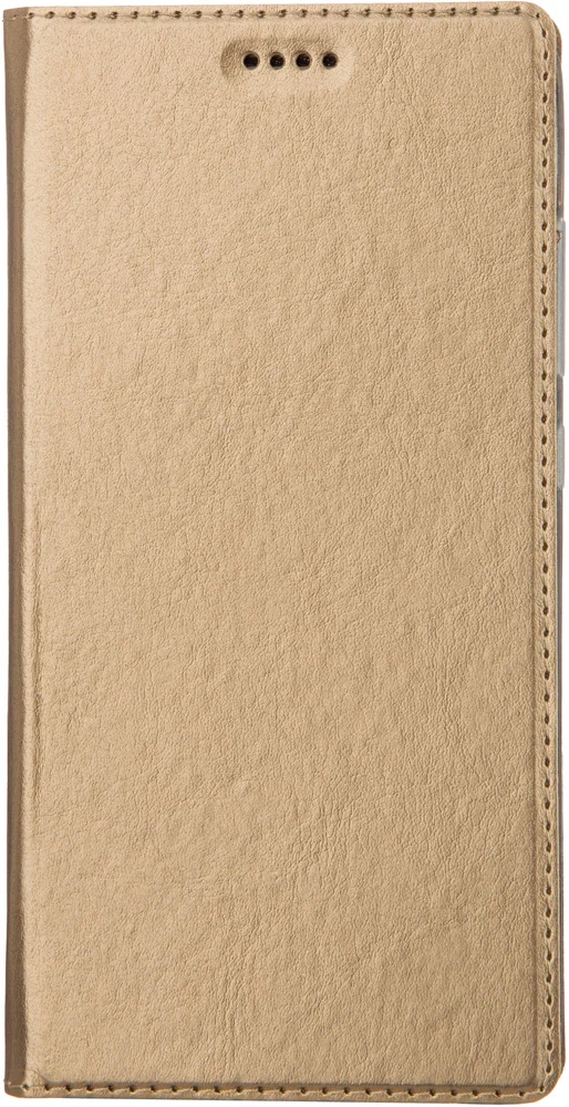 Золотой чехол-книжка для Samsung Galaxy J5 Prime