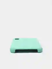 Бирюзовый чехол силиконовый для iPhone X/XS (Айфон)