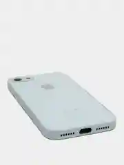 Ледяной силиконовый чехол для iPhone 7, iPhone 8, iPhone SE 2020, со стеклянной панелью