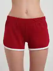 Красный шорты женские