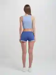 Синий шорты женские