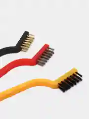 Комплект металлических щеток разной жесткости , 3 шт