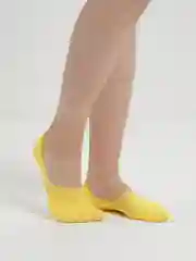 Желтый носки следки женские