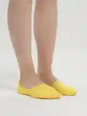 Желтый носки следки женские