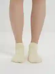 Лимонный носки женские, хлопковые, короткие