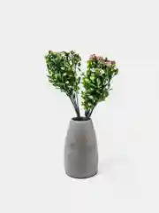 Коралловый букет искусственной зелени