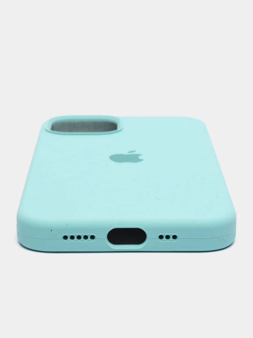 Мятный чехол Silicone Case ( Чехол силиконовый ) для iPhone 13 / 13 Pro / 13 Pro Max / 13 Mini