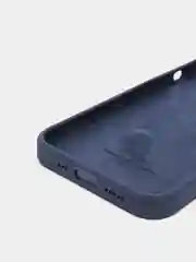 Темно-синий чехол Silicone Case ( Чехол силиконовый ) для iPhone 13 / 13 Pro / 13 Pro Max / 13 Mini