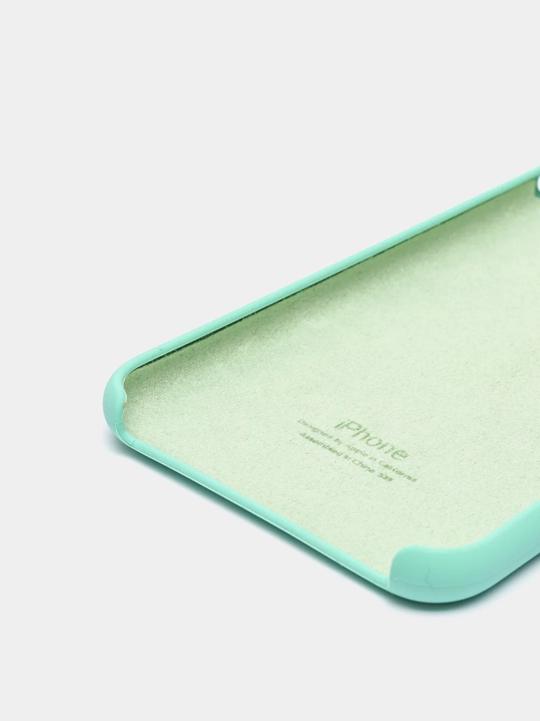 Бирюзовый чехол силиконовый Silicone Case для iPhone 12, 12 Pro, 12 Pro Max, 12 Mini