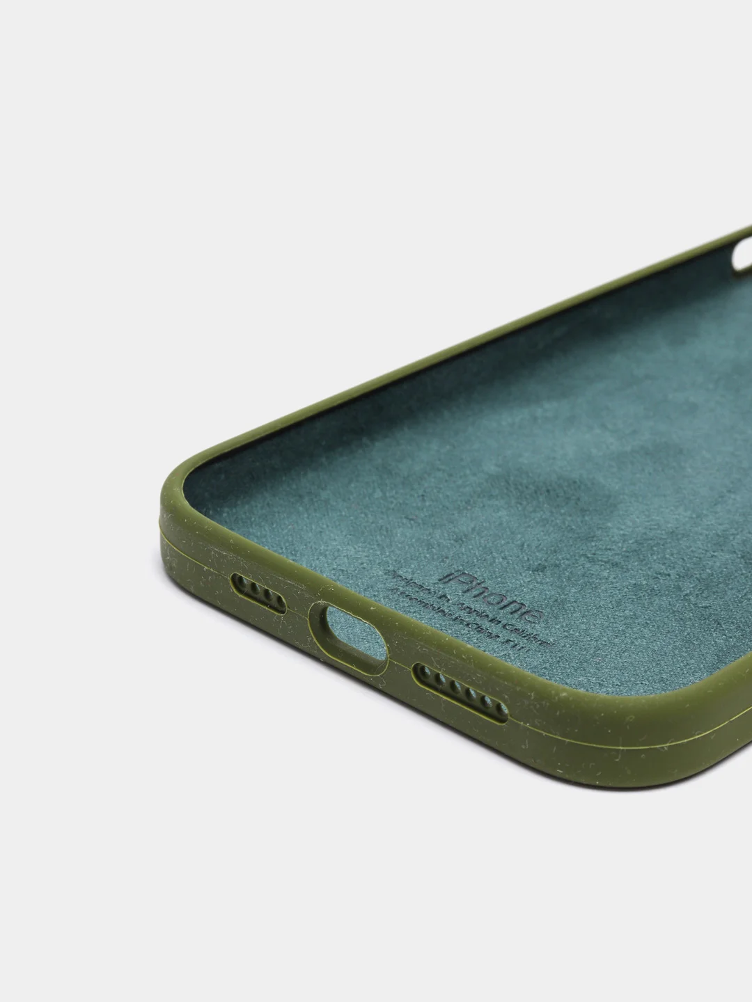 Тёмно-зелёный чехол Silicone Case ( Чехол силиконовый ) для iPhone 13 / 13 Pro / 13 Pro Max / 13 Mini