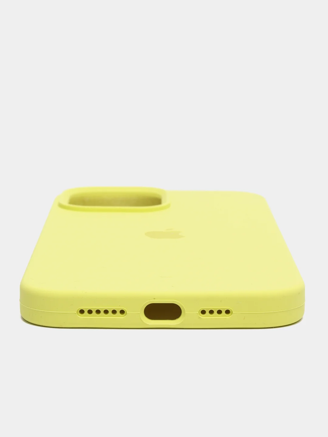 Лимонный чехол Silicone Case ( Чехол силиконовый ) для iPhone 13 / 13 Pro / 13 Pro Max / 13 Mini