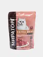 Корм суперпремиум для стерилизованных кошек с нежной телятиной Extra meat Мираторг, 400 г