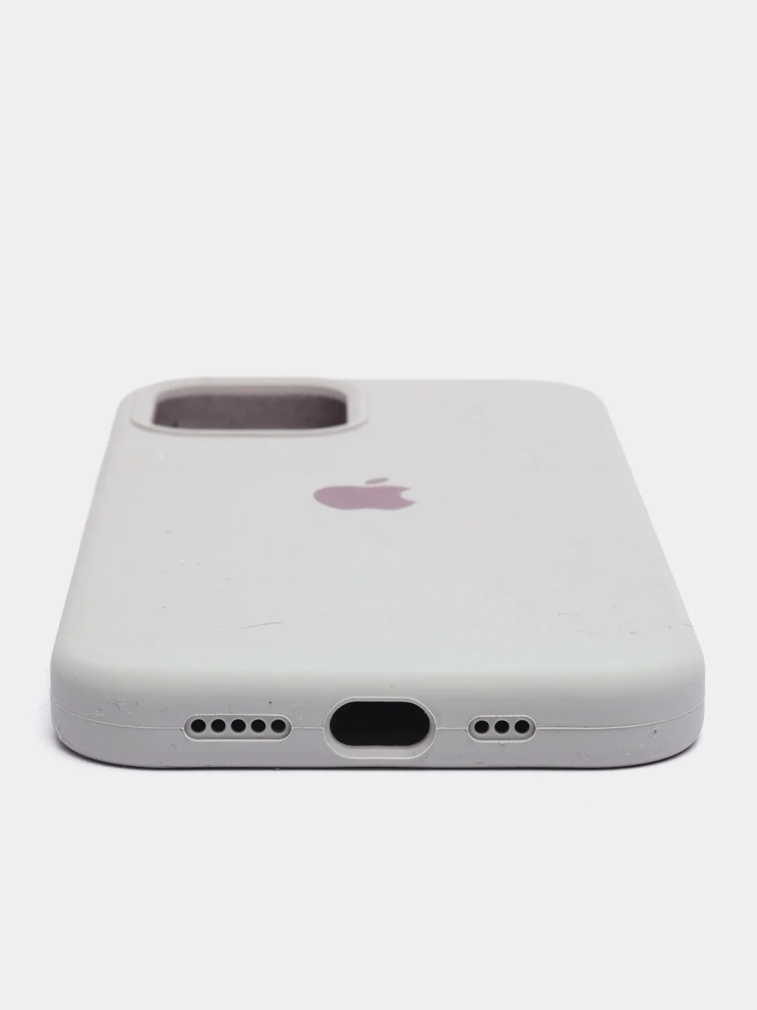 Серый чехол силиконовый Silicone Case для iPhone 12, 12 Pro, 12 Pro Max, 12 Mini