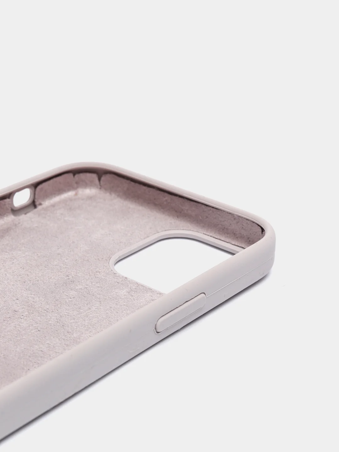 Серый чехол силиконовый Silicone Case для iPhone 12, 12 Pro, 12 Pro Max, 12 Mini