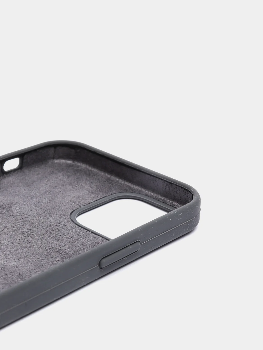 Угольный чехол силиконовый Silicone Case для iPhone 12, 12 Pro, 12 Pro Max, 12 Mini
