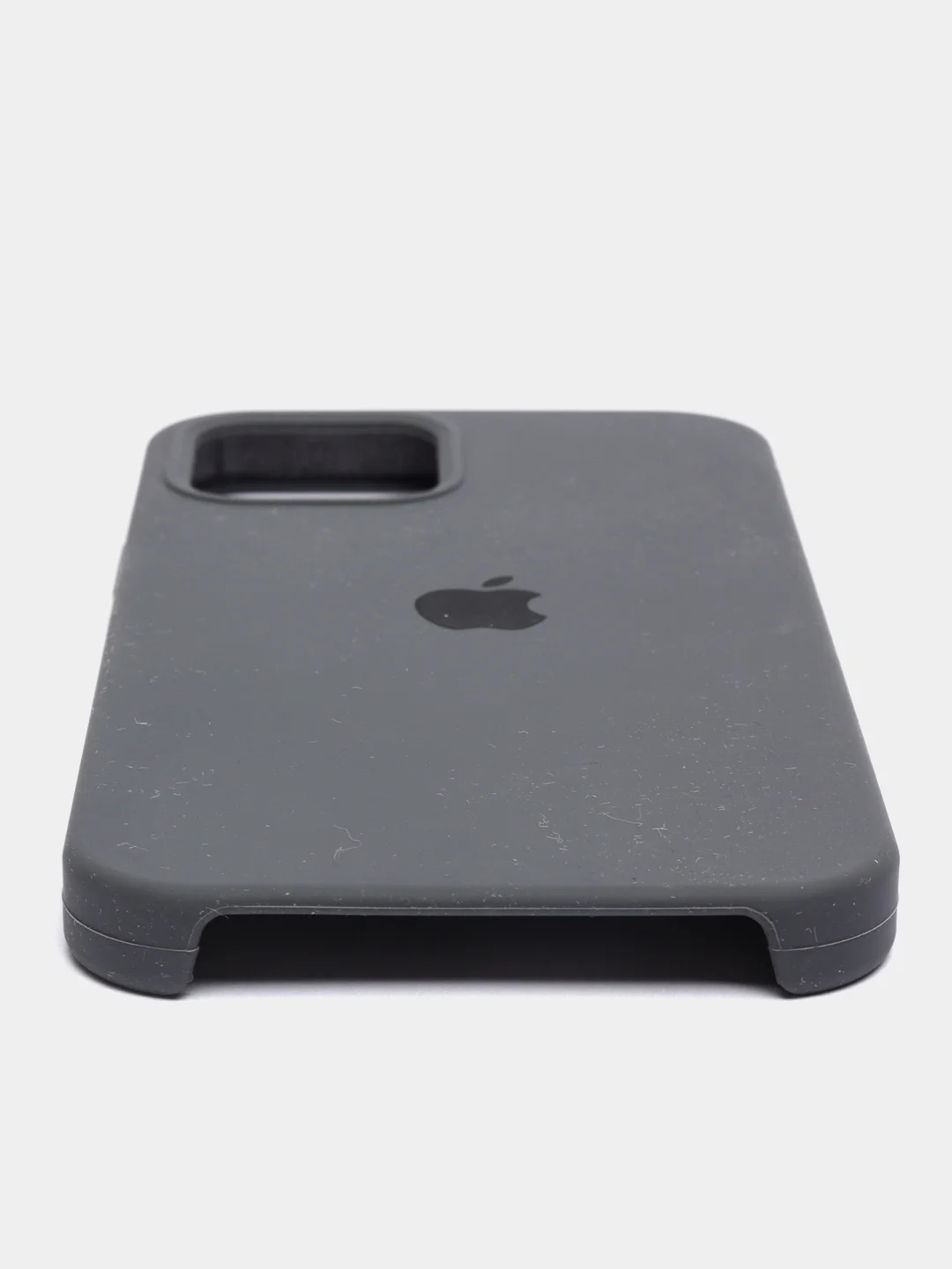 Угольный чехол силиконовый Silicone Case для iPhone 12, 12 Pro, 12 Pro Max, 12 Mini