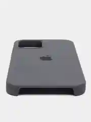 Угольный чехол силиконовый Silicone Case для iPhone 12, 12 Pro, 12 Pro Max, 12 Mini