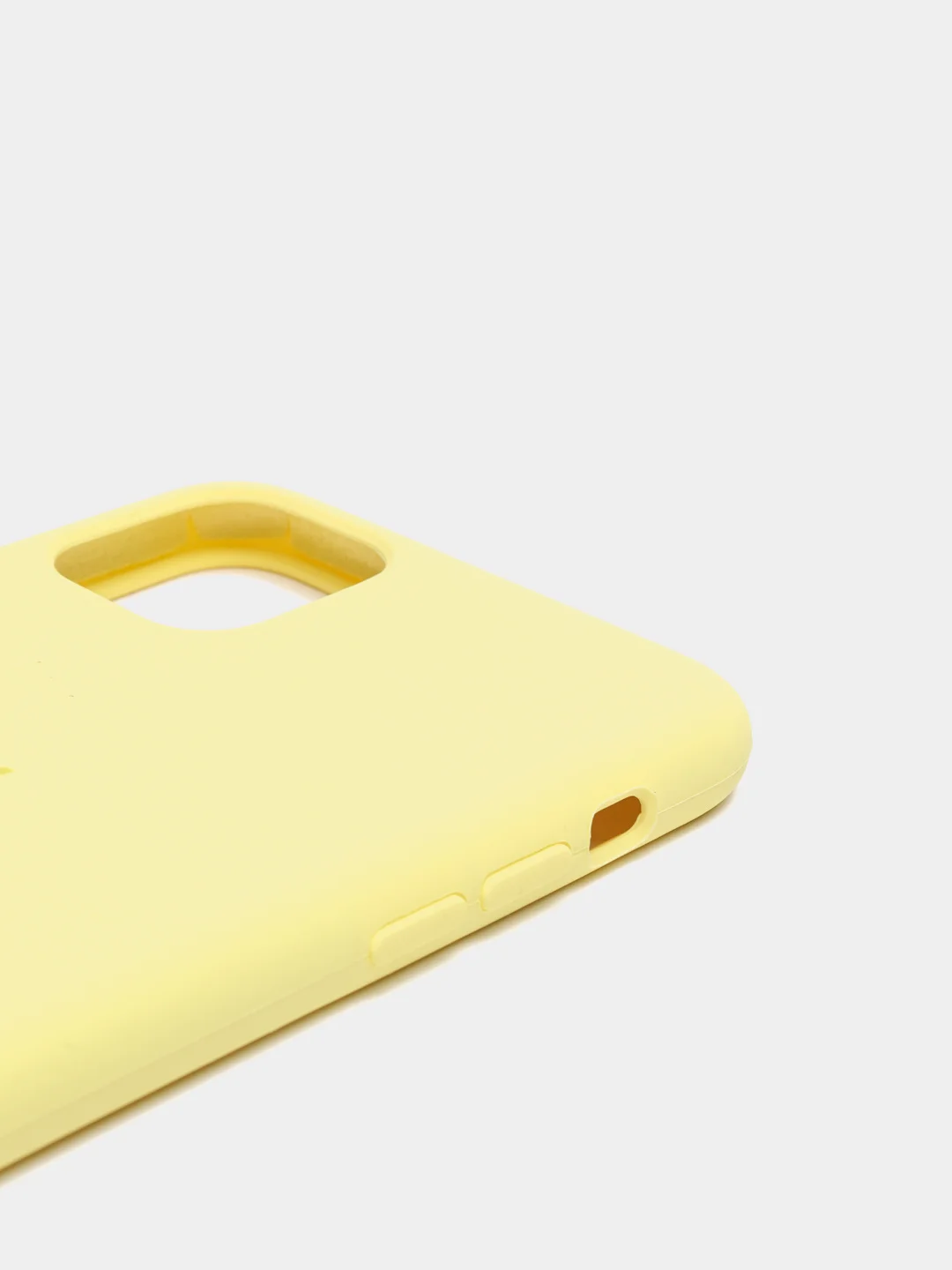 Лимонный чехол силиконовый Silicone Case для iPhone 12, 12 Pro, 12 Pro Max, 12 Mini