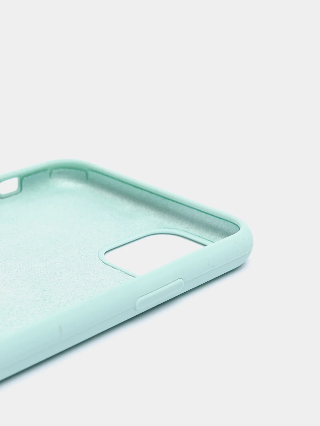 Мятный чехол силиконовый Silicone Case для iPhone 12, 12 Pro, 12 Pro Max, 12 Mini