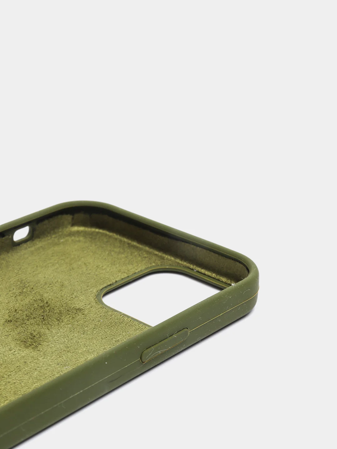 Тёмно-зелёный чехол силиконовый Silicone Case для iPhone 12, 12 Pro, 12 Pro Max, 12 Mini