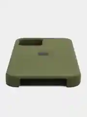 Тёмно-зелёный чехол силиконовый Silicone Case для iPhone 12, 12 Pro, 12 Pro Max, 12 Mini