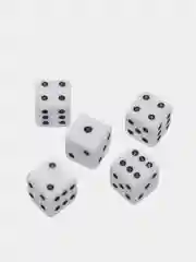 Кости игральные для настольных игр, кубики-зарики