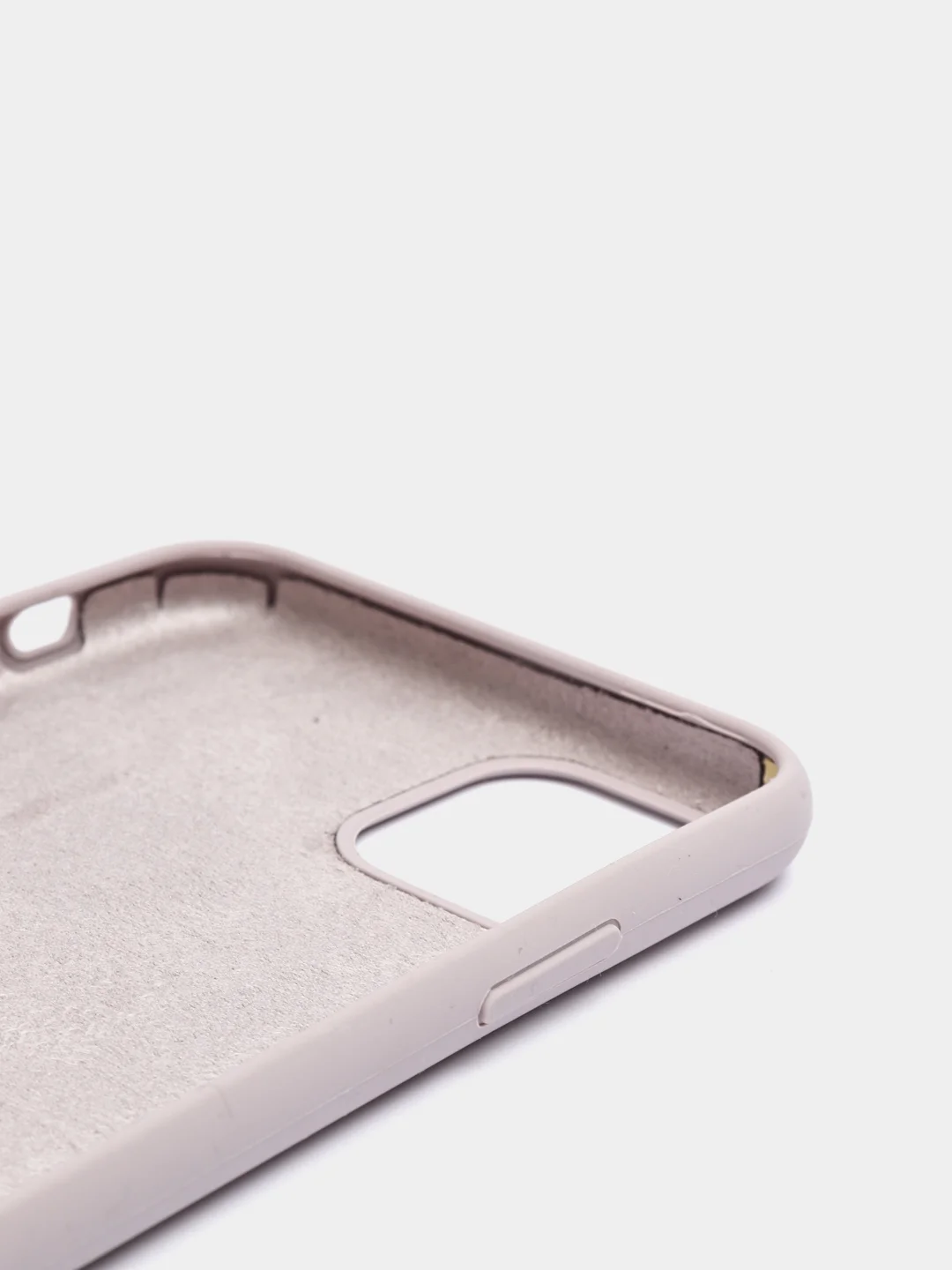 Бежевый меланж чехол силиконовый Silicone Case для iPhone 12, 12 Pro, 12 Pro Max, 12 Mini