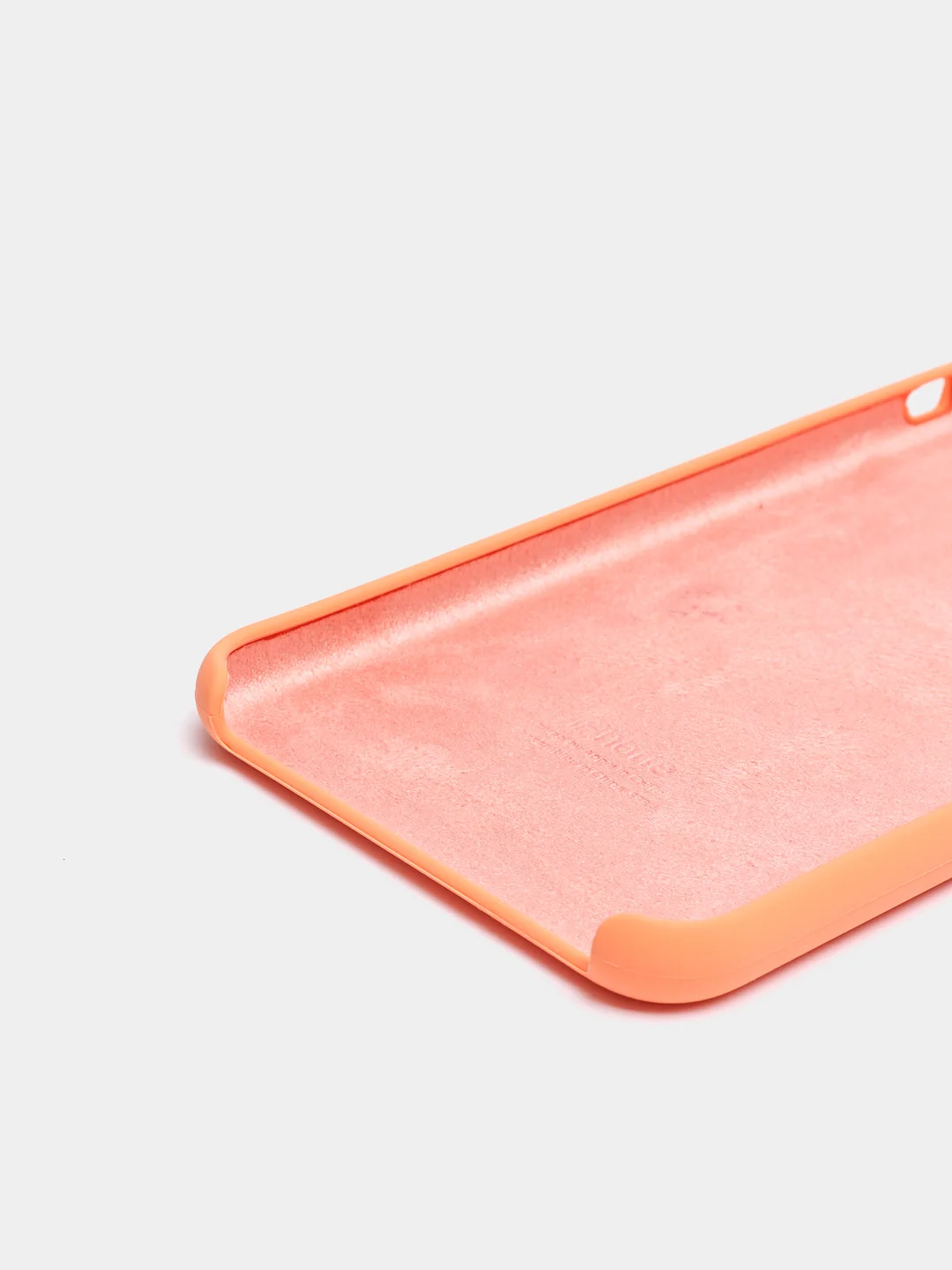 Рыжий чехол силиконовый Silicone Case для iPhone 12, 12 Pro, 12 Pro Max, 12 Mini