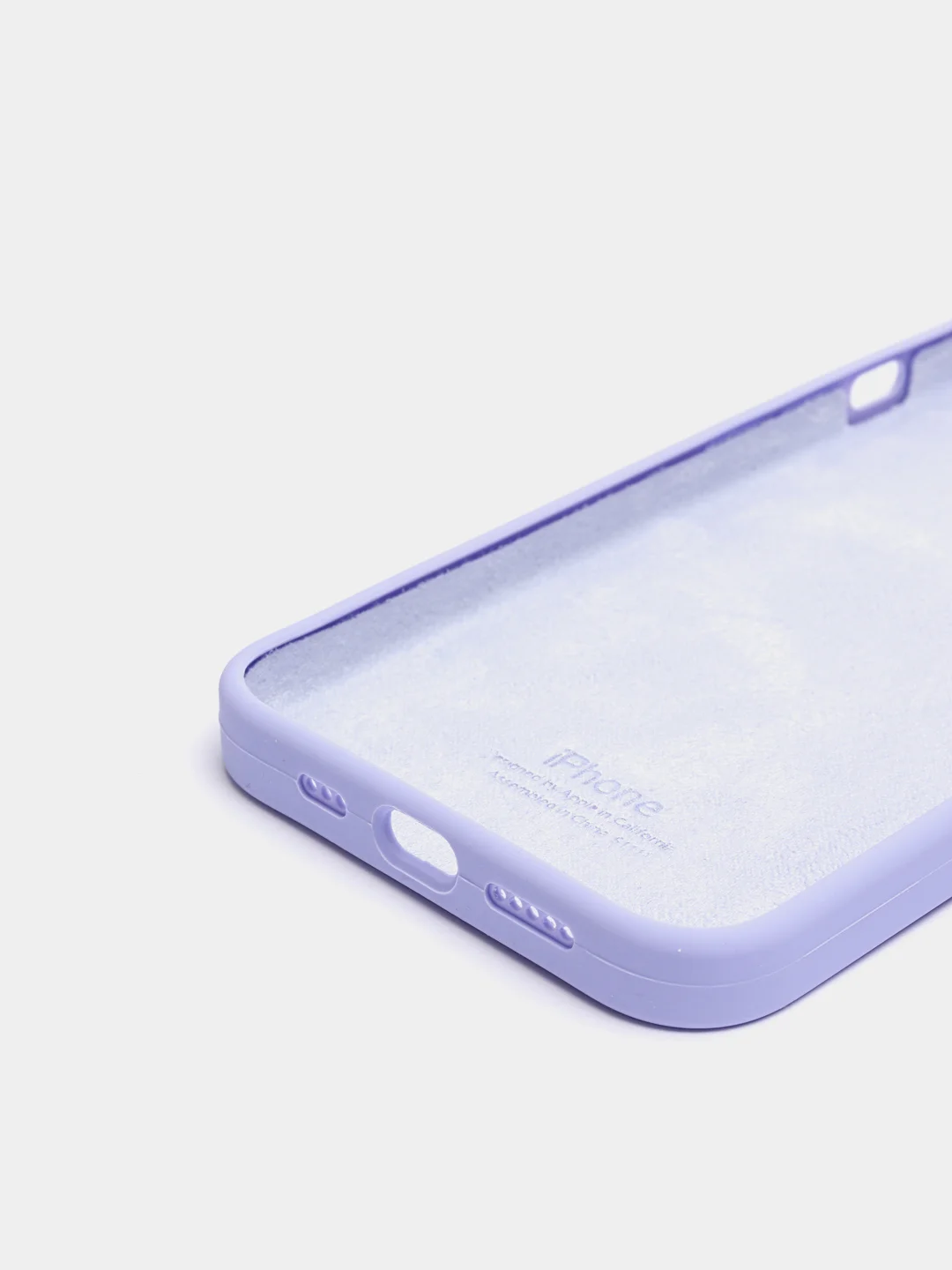 Лавандовый чехол Silicone Case ( Чехол силиконовый ) для iPhone 13 / 13 Pro / 13 Pro Max / 13 Mini
