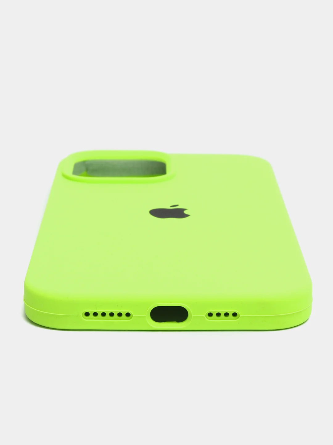 Салатовый чехол Silicone Case ( Чехол силиконовый ) для iPhone 13 / 13 Pro / 13 Pro Max / 13 Mini