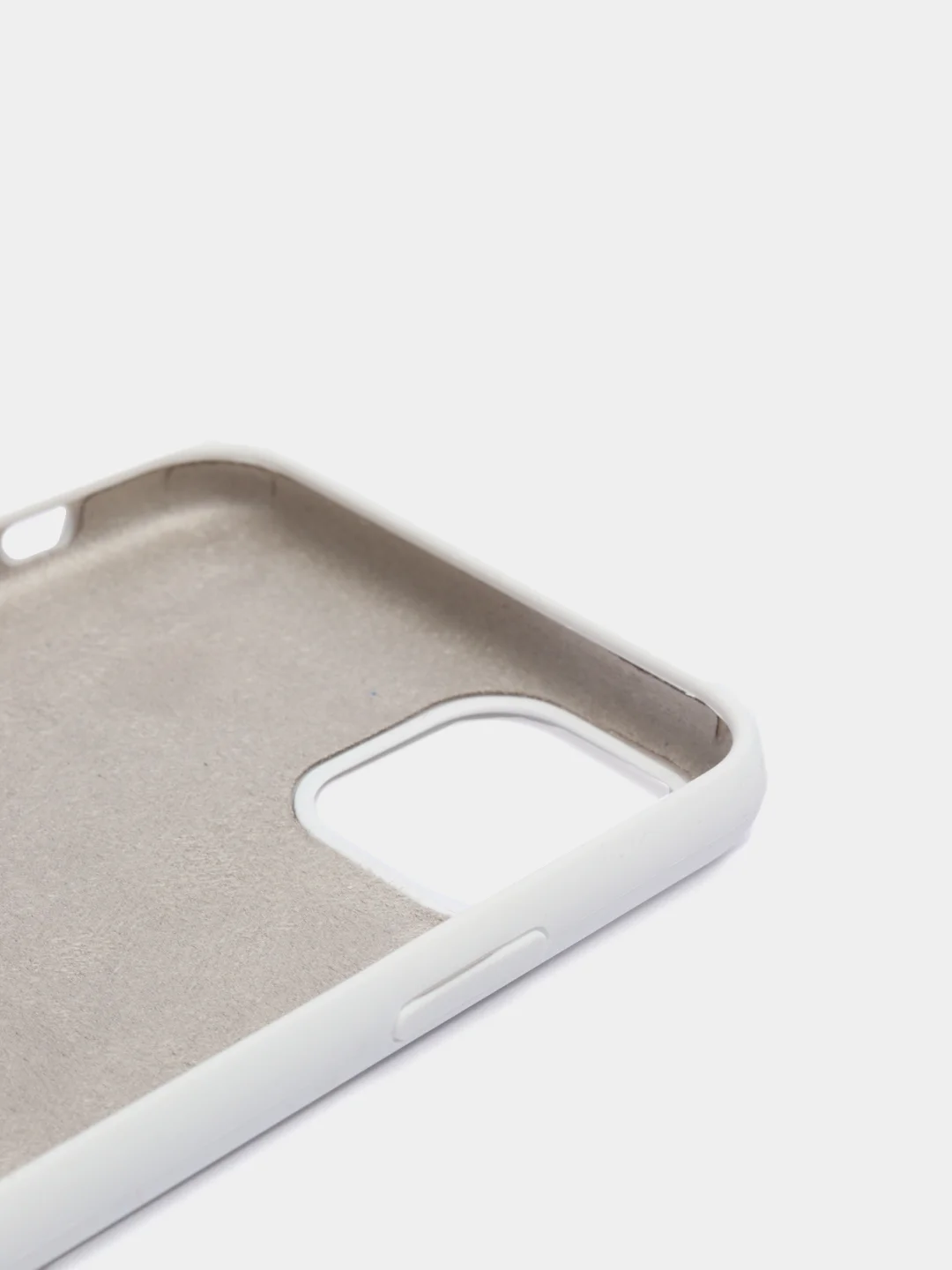 Белый чехол силиконовый Silicone Case для iPhone 12, 12 Pro, 12 Pro Max, 12 Mini
