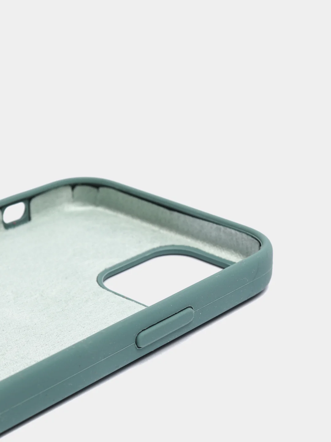 Хром чехол силиконовый Silicone Case для iPhone 12, 12 Pro, 12 Pro Max, 12 Mini