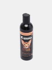 Шампунь антипаразитарный для кошек и котят с экстрактами трав Gamma, 250 мл